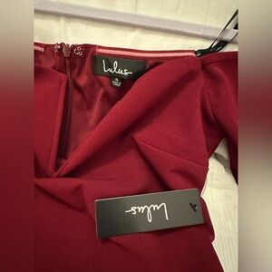 Lulu’s off the shoulder dress